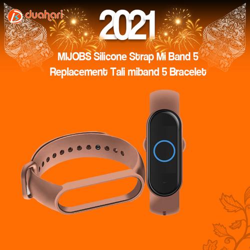 Gambar MIJOBS Silicone Strap Mi Band 5 Replacement Tali miband 5 Bracelet dari Dua Hari Jakarta Jakarta Barat Tokopedia