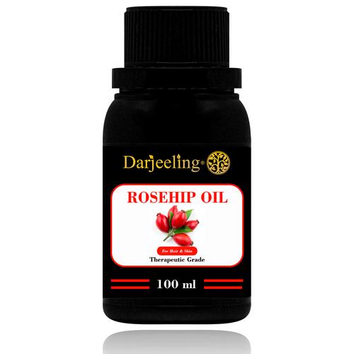 Foto Produk 100ml Virgin Rosehip Oil Cold Pressed | Minyak Biji Mawar Carrier Oil dari Darjeeling Store