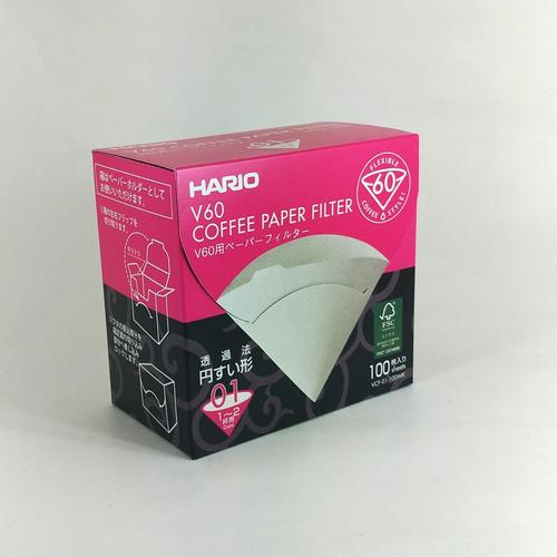 Foto Produk Saringan Kopi Hario V60 Coffee Paper Filter isi 100 Lembar VCF-01-100W dari Kopi Jayakarta