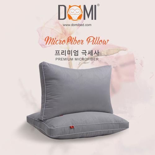 Foto Produk Domi Bantal Microfiber Grey dari Domi Bed
