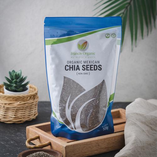 Foto Produk Organic Chia Seeds 500grams (Francis Organic) dari Francis Organic