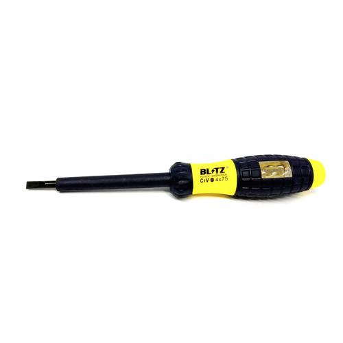Foto Produk BLITZ Obeng Tespen 3 Inch X 4 Mm Minus (-) Testpen Listrik AC Test Pen dari Mollar Official