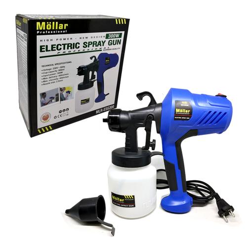 Foto Produk MOLLAR ESG300 Mesin Spray Gun Listrik Paint Zoom Semprot Cat 300 Watt dari Mollar Official