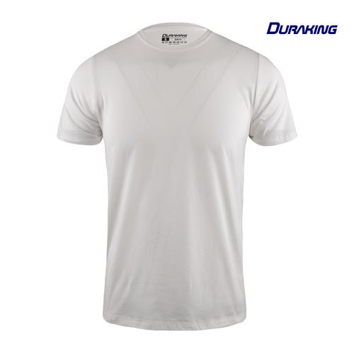 Foto Produk Duraking Kaos 100% Cotton SUPIMA Daily Wear White - M dari Duraking Outdoor&Sports
