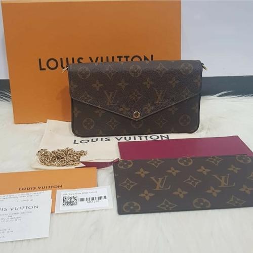 Jual Tas Wanita Preloved LV Louis Vuitton Felicie Monogram 2019 Complete -  Kota Tangerang Selatan - VA-Collections | Tokopedia