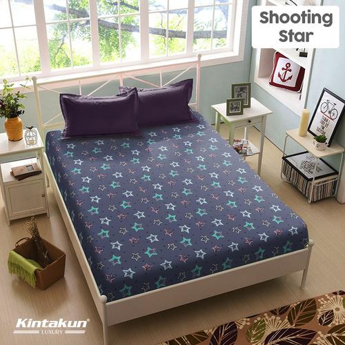 Foto Produk Sprei Tinggi 30cm - SHOOTING STAR - Kintakun Luxury - 160x200 (Queen) dari Warna Warni Sukabumi