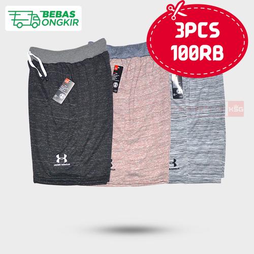 Foto Produk Paket 3pcs Celana pendek Babyterry soft cotton polos Variasi dari Konjac Sponge Grosir
