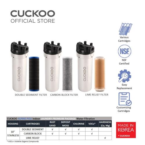 Foto Produk CUCKOO ALPINE POU Indoor 10" LAUNDRY PREMIUM PACKAGE Water Filtration dari CuckooIndonesia