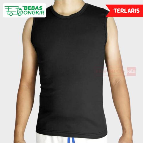 Foto Produk Singlet pundak lebar/ kaos dala pria Berkualitas bahan bagus dari Konjac Sponge Grosir