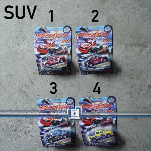 Foto Produk CRASH EMS EMCO Mainan Mobil Tabrak Bongkar Pasang Crashems PULLBACK dari Toysgraphy