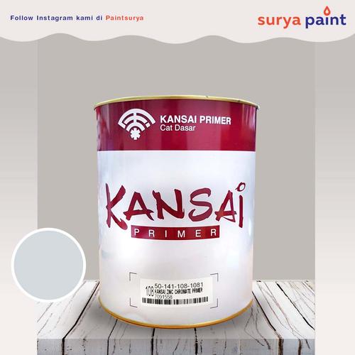 Jual Kansai Zinc Chromate 155 Primer Light Grey Cat Dasar Besi Anti