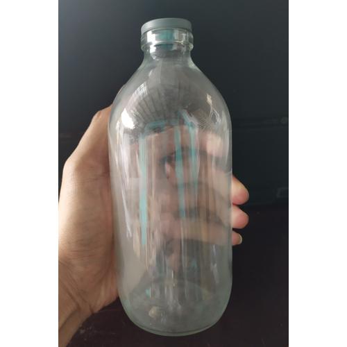 Jual Botol Kaca Bening INFUS 500ml BARU Tutup Karet - Kota Depok ...