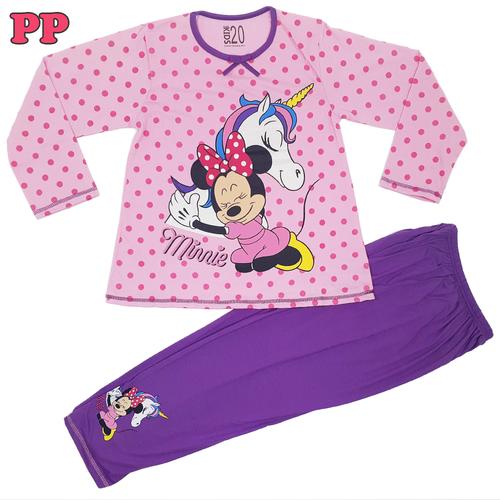 Foto Produk SATUAN / Piyama Anak / Baju Tidur Anak Perempuan / Hello Kitty / SPP01 - No 8 (4-5 Thn), Unicorn dari Beli Piyama