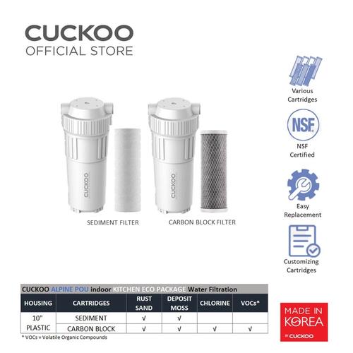 Foto Produk CUCKOO ALPINE POU Indoor 10" KITCHEN ECO PACKAGE Water Filtration dari CuckooIndonesia
