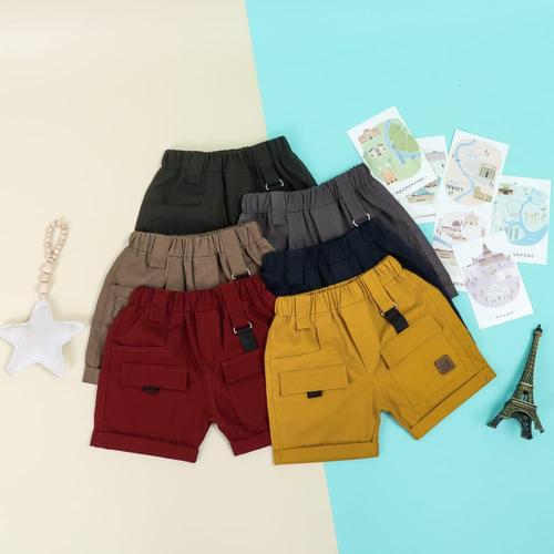 Gambar Celana pendek anak uno cargo short pants 1-10 tahun - ARMY, S dari uWa_store Kab. Bandung Tokopedia