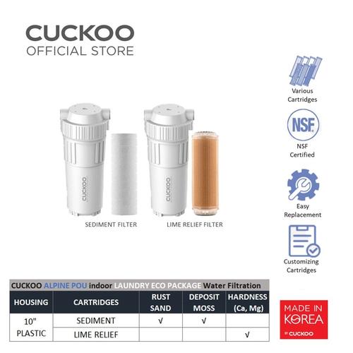Foto Produk CUCKOO ALPINE POU Indoor 10" LAUNDRY ECO PACKAGE Water Filtration dari CuckooIndonesia