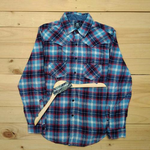 Jual beams heart western flannel M 