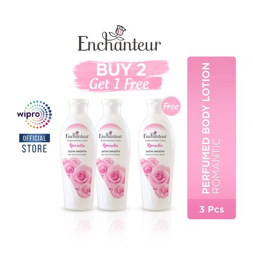 Foto Produk Enchanteur Romantic Body Lotion - Buy 2 get 1 Free dari Wipro Unza Official