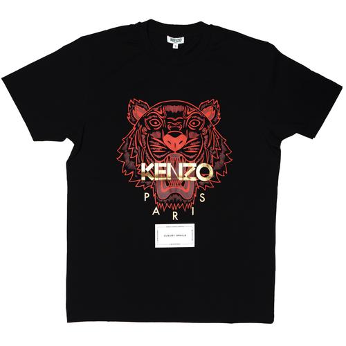 Jual KENZO BLACK RED TIGER T-SHIRT 