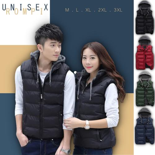 Foto Produk Rompi Pria Rompi Wanita / Rompi Motor / Rompi Unisex / Jaket Rompi Pre - Navy, M dari Mr ORI