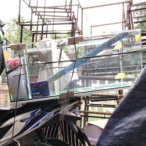 Jual Aquarium kaca filter samping 100x40x40 komplit - Jakarta Selatan ...