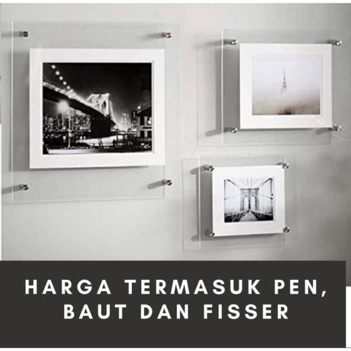 Jual Acrylic Akrilik Wall Poster Frame Wall Display Dinding 3mm 90x60cm Jakarta Barat Blessing Acrylic Tokopedia