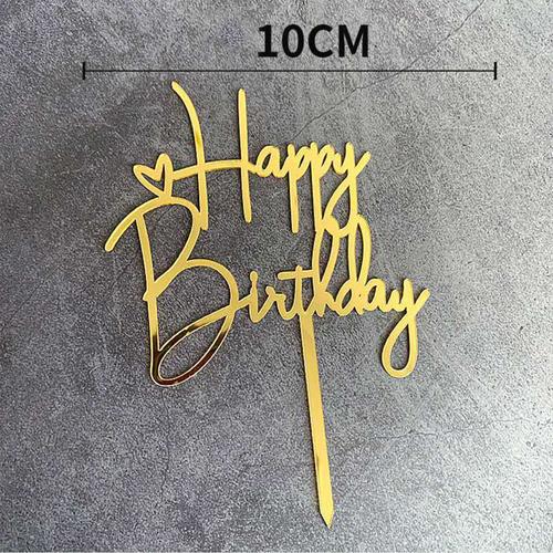 Foto Produk CAKE TOPPER ACRYLIC HAPPY BIRTHDAY BRIDE TO BE HIASAN KUE - ZS8033 dari HAPPY_TIME