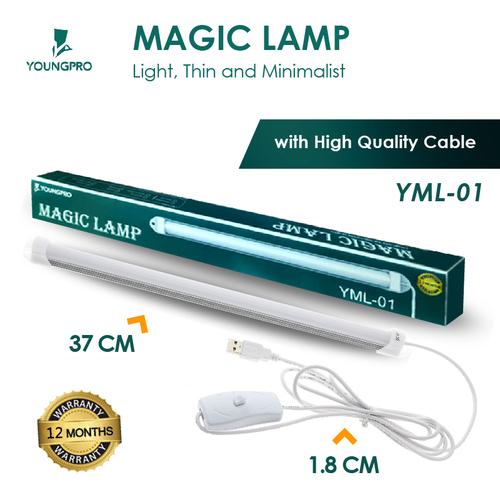Foto Produk MAGIC LAMP LAMPU LED PANJANG PORTABLE USB LAMPU BELAJAR BACA ETALASE dari Accessories Solution(AS)