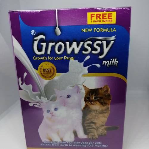 Foto Produk Growssy Milk Susu kucing murah 1 kotak / box (isi 11 saset) dari SP Pet Shop Cileungsi
