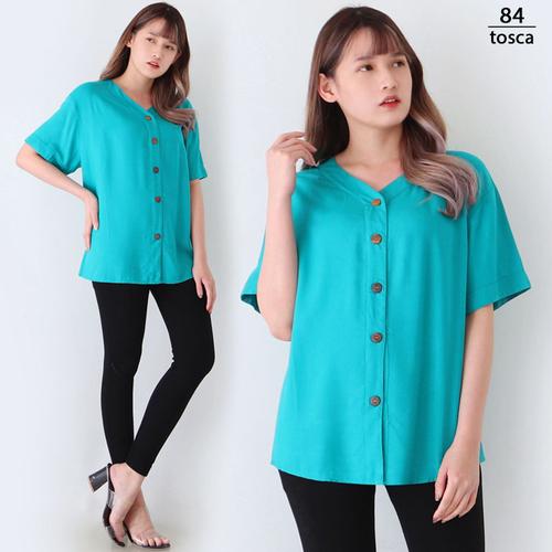 Foto Produk Atasan Wanita Casual Vneck Kancing Depan dari Knapp