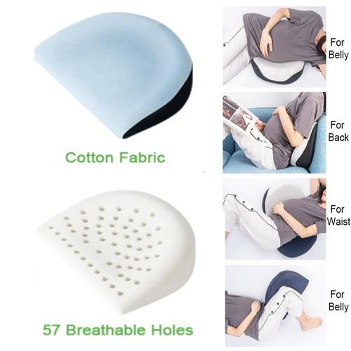 Foto Produk Bantal Ibu Hamil Premium Memory Foam | Maternity Pregnant Pillow - Light Blue dari Gentleman Car