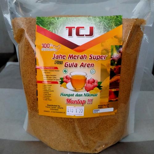 Foto Produk Jahe merah SUPER plus gula aren Secang habbatusaudah - jahe instan 1KG dari trend center jakarta