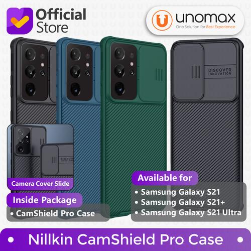 Foto Produk Case Samsung Galaxy S21/Plus/Ultra Nillkin CamShield Pro Camera Cover - Black, S21 Plus dari unomax