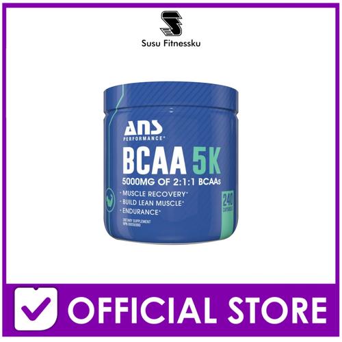 Foto Produk ANS BCAA 240 Capsul 5gram BCAA ratio 2:1:1 dari Susu fitnessku