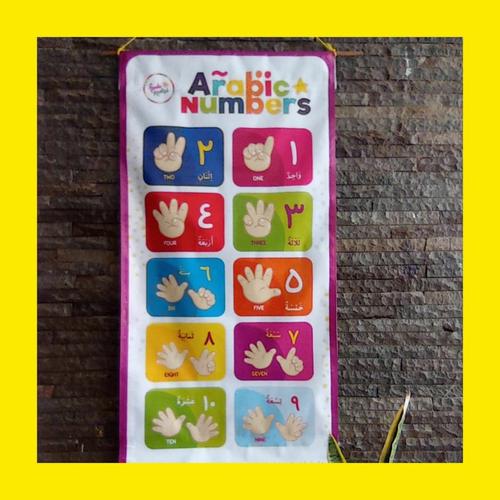 Jual Banner Arabic Number Familia Kreativa Ready Stok Kota Bandung Nora Bookstore Tokopedia