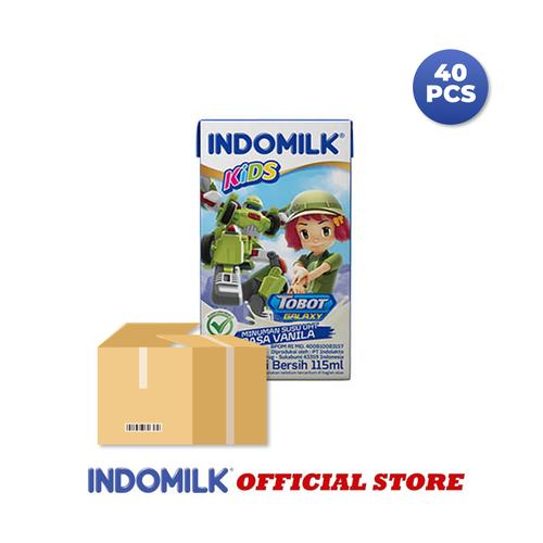 Foto Produk Indomilk UHT Kids Vanila 115 ml X 40 Pcs dari Indomilk Official Store