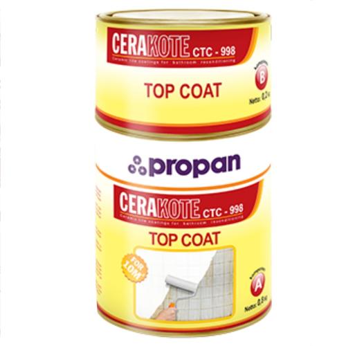 Jual Cat Keramik PROPAN CERAKOTE CTC998 (Warna) 1 kg/set Dark Grey