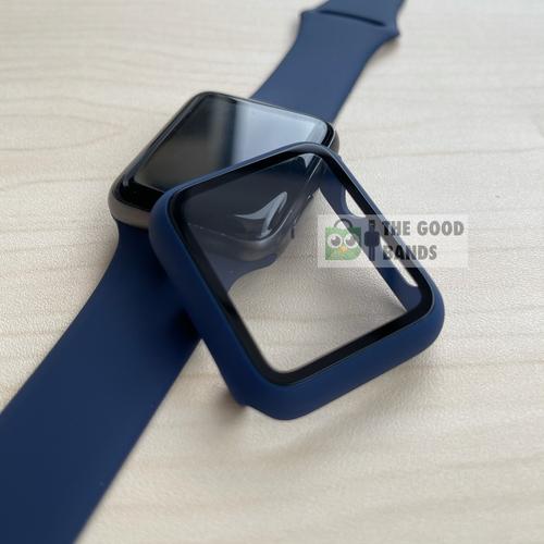 Foto Produk Case Apple Watch SE 6 5 4 Casing & Glass Full Cover TG Hard 40mm 44mm dari The Good Bands