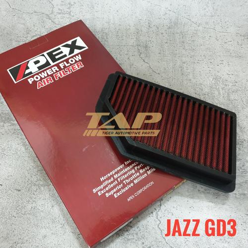 Jual AIR FILTER FILTER UDARA RACING JAZZ GD3 VTEC IDSI APEX ORIGINAL