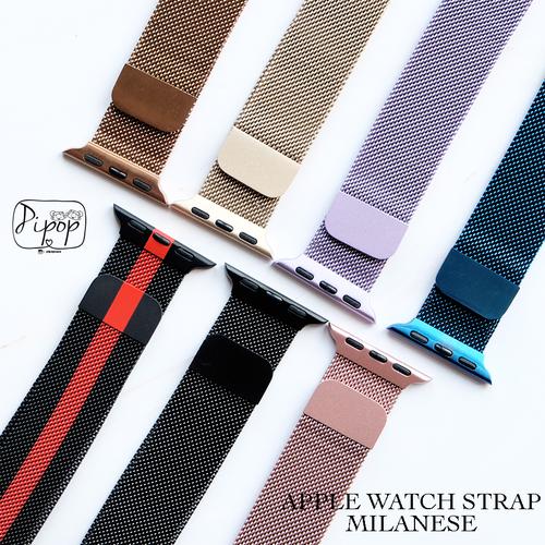 Foto Produk APPLE WATCH STRAP MILANESE LOOP STEEL 38 40 42 44 - 42/44, Blue dari Pipop Case