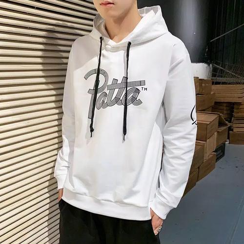 Foto Produk FortKlass UA Sweater Hoodie Pria Sablon Lengan Panjang - Putih dari FortKlass