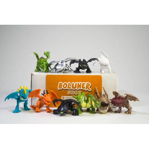 Gambar Figure Set How To Train Your Dragon isi 10 PCS dari Boluner-Shop Jakarta Barat Tokopedia