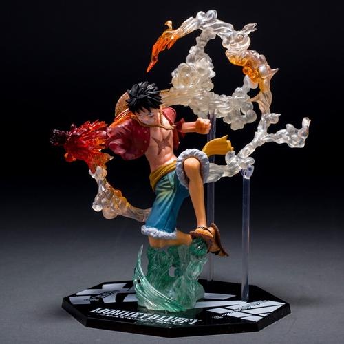 Foto Produk Pajangan Action Figure One Piece Luffy, Zoro, Sanji, Ace | Anime - Luffy dari Gentleman Car