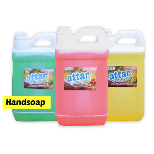 Foto Produk Khusus GOSEND/GRAB Sabun Cuci Tangan ATTAR-Strawberry HandSoap 5 Liter dari Tasneem