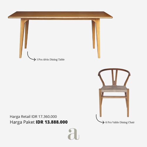 Foto Produk Alegre Dining Room Set Alvin dari Alegre Home & Interior Goods
