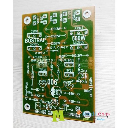 Jual PCB Power Amplifier Micro TEF 500 watt Bostrap V2 - Jakarta Utara