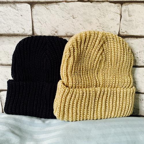 Jual SHORT BEANIE HAT - Hitam - Kota 
