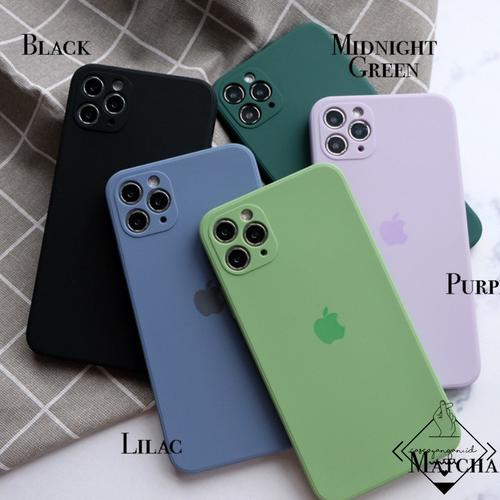 Foto Produk Square Edge Case Iphone 6 6s 7 8 SE 2020 X XS XR 11 PRO MAX Casing - 6 6s, PURPLE dari Caseayangan ID