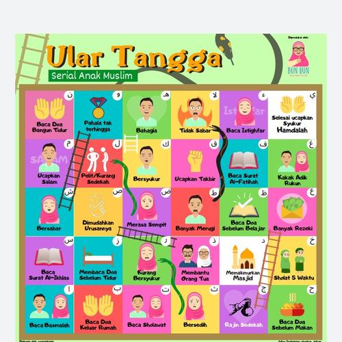 Foto Produk MAINAN EDUKATIF/ULAR TANGGA RAKSASA/TERMURAH 1*1 M - Merah Muda, 2 dari Bunbun Onlineshop
