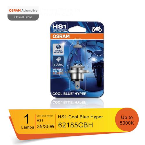 Foto Produk Osram Lampu Motor HS1/H4 62185CBH 12V 35/35 PX43T - Cool Blue Hyper dari Osram Automotive